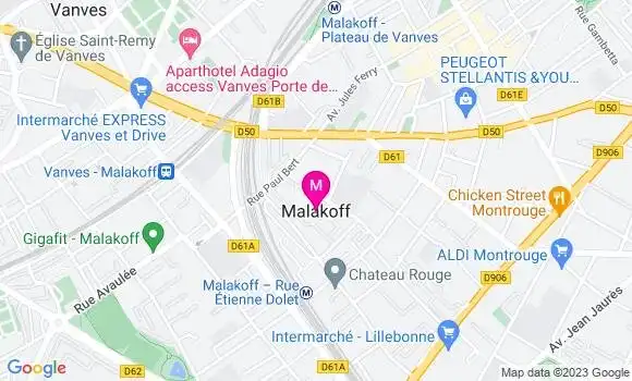 Localisation Dr Amandine Huyghe