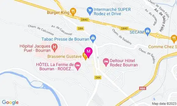 Localisation Dr Claire Pignal
