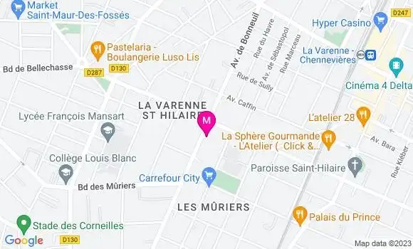 Localisation Dr Anais Dechartre