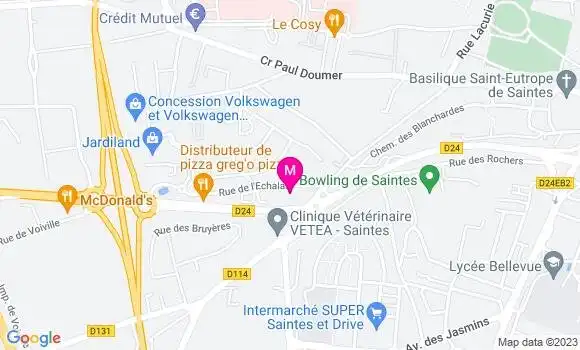 Localisation Dr Jean Dumont