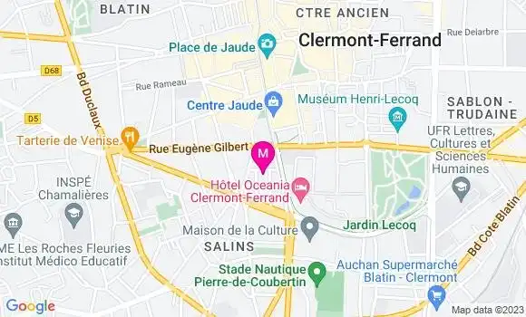 Localisation Dr Sandrine Brandomir