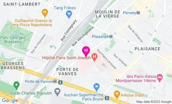 Localisation Dr Jean Baptiste Lesage