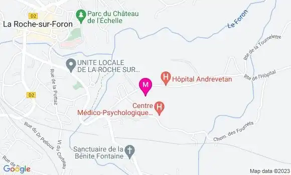 Localisation Dr Marion Mugnier