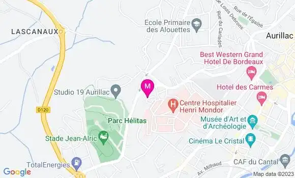 Localisation Dr Sofiane Benmouhoub