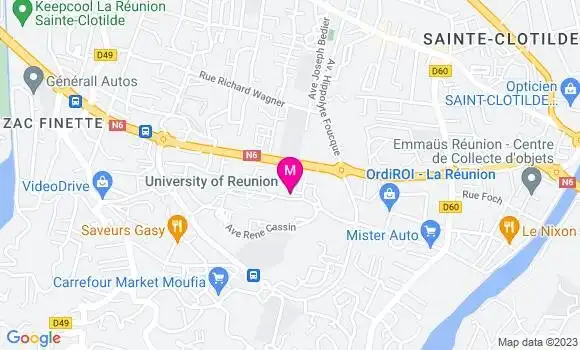 Localisation Dr Nelly Lebreton