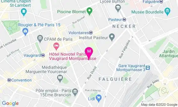 Localisation Dr Norbert Bacrie