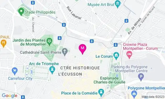 Localisation Dr Pascale Auge