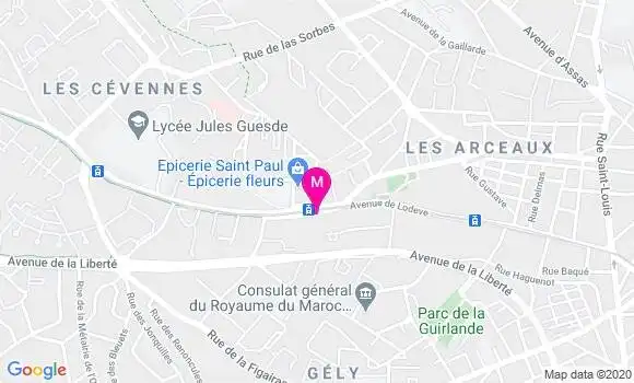Localisation Dr Emeric Goudard