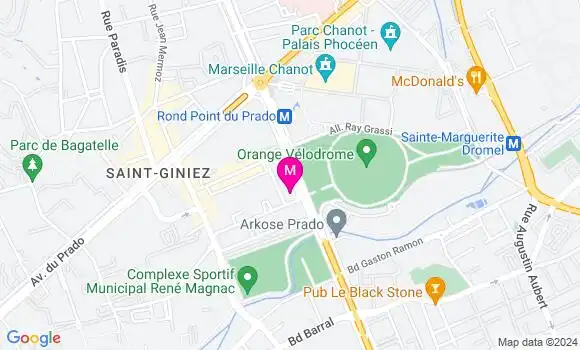 Localisation Dr Marie Pierre Bertrand