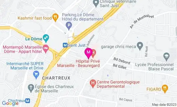 Localisation Dr Blandine Bellot
