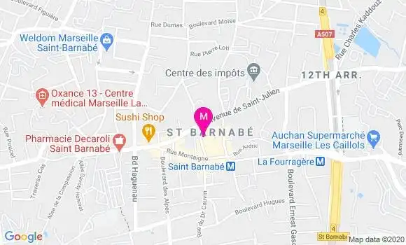 Localisation Dr Laurent Chambost