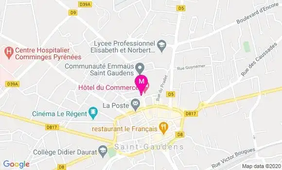 Localisation Dr Jean Louis Labat