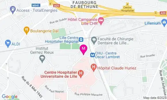 Localisation Dr Tom Denimal