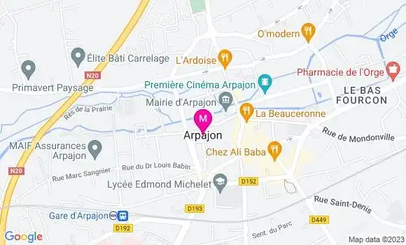 Localisation Dr Lama Estephane