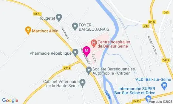 Localisation Dr Mylene Nkouamou