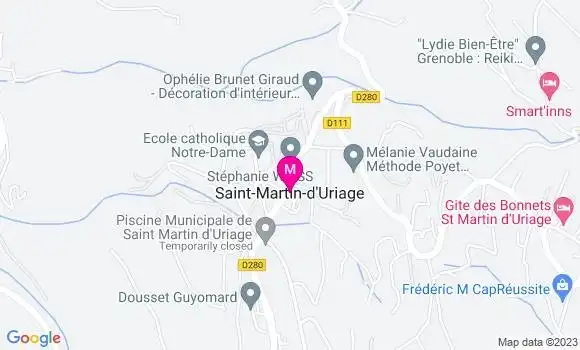 Localisation Dr Maite De La Forest