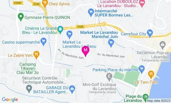 Localisation Dr Anne Cerieys