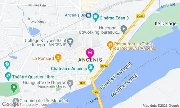 Localisation Dr Laurence Guillaume