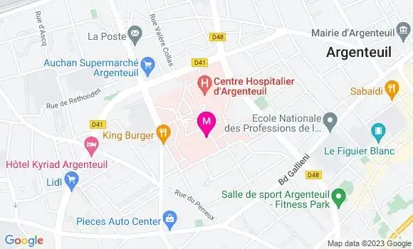 Localisation Dr Maud Amy De La Breteque