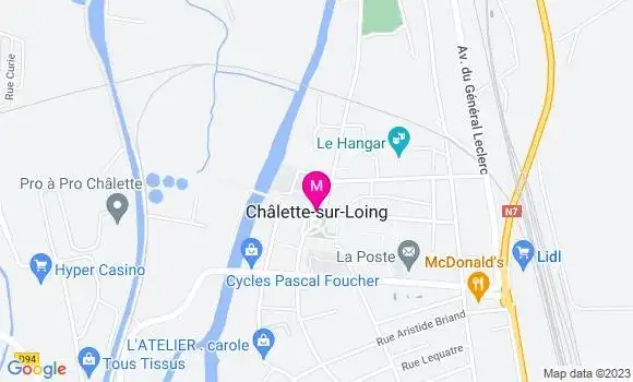 Localisation Dr Blandine Guerton