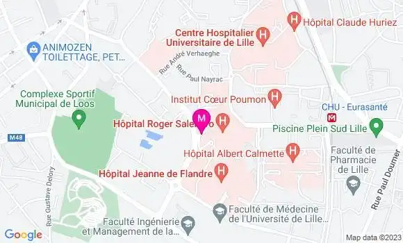 Localisation Dr Victor Legrand