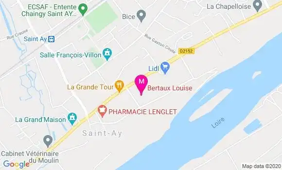 Localisation Dr Natasa Bellier