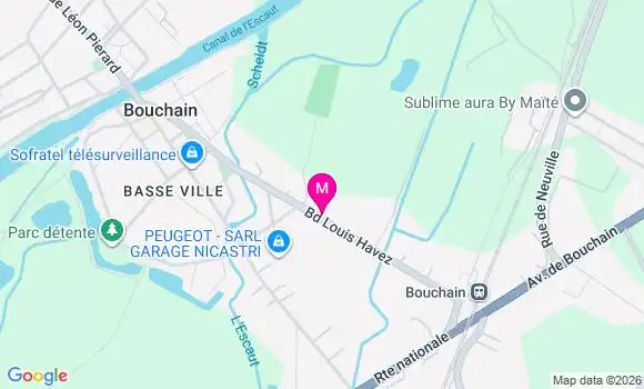 Localisation Dr Nadia Rigaux