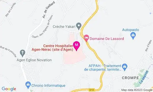 Localisation Dr Elsa Candelot