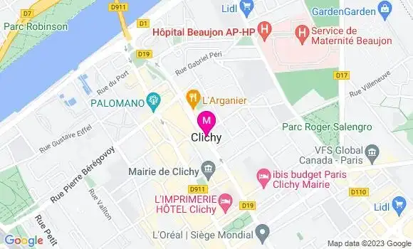 Localisation Dr Manon Ebersolt