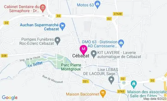 Localisation Dr Michele Martin