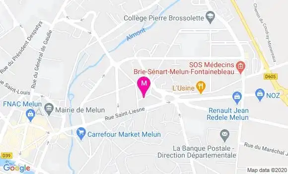Localisation Dr Anne Dusolle