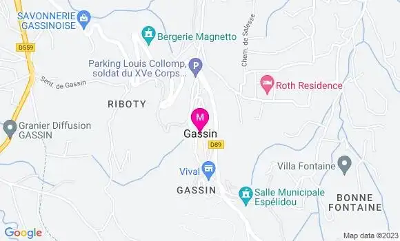 Localisation Dr Camille Gire