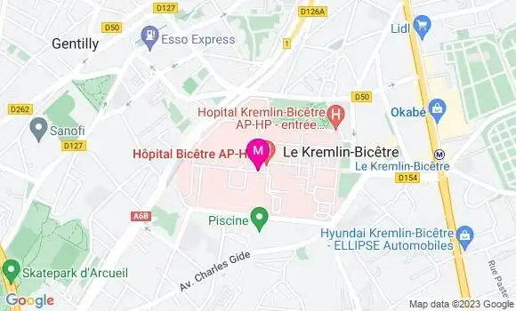 Localisation Dr Benedicte Sensenbrenner