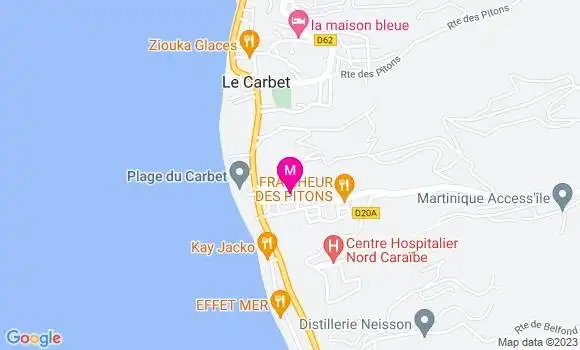 Localisation Dr Antonin Simon