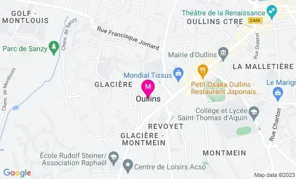 Localisation Dr Charline Gobillot