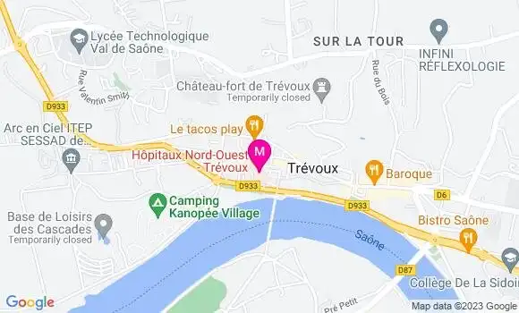 Localisation Dr Laura Assayag