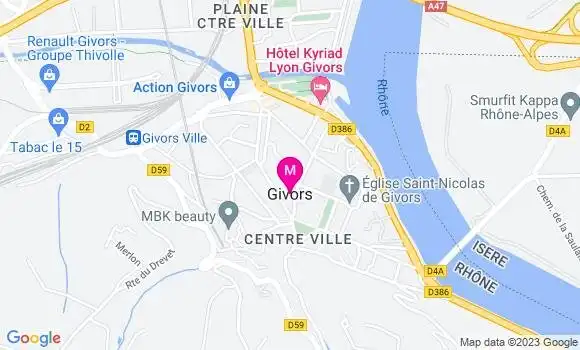 Localisation Dr Hisham Jamous