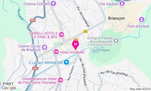 Localisation Dr Margot Clapasson