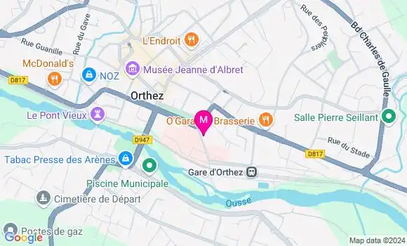 Localisation Dr Fanny Exbrayat