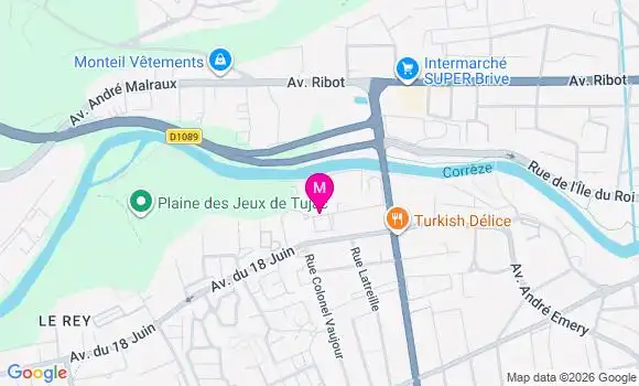 Localisation Dr Camille Rougie