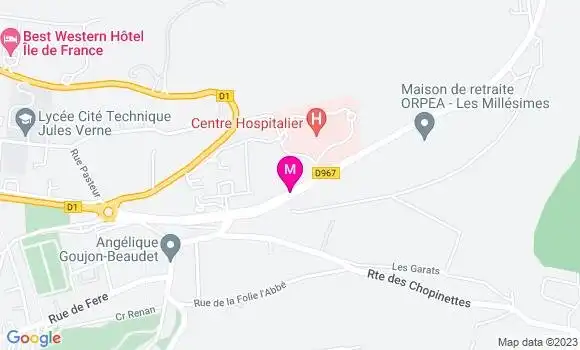 Localisation Dr Ali Lahlou