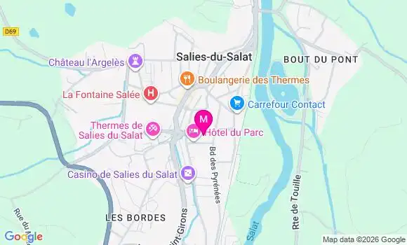 Localisation Dr Nicole Couret