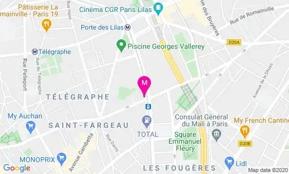 Localisation Dr Michel Bellorini
