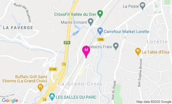 Localisation Dr Florence Eynard