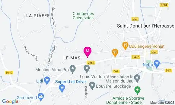Localisation Dr Nader Obeida
