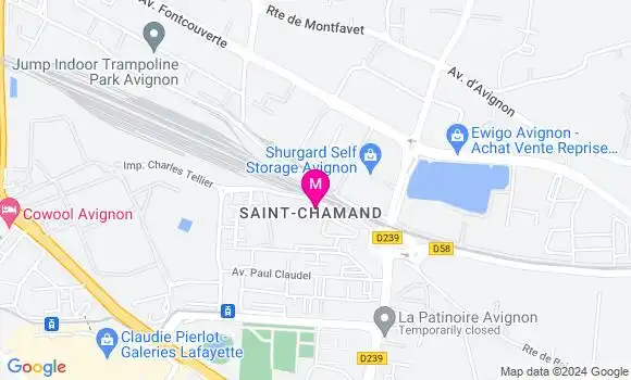 Localisation Dr Céline Hamerlinck