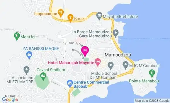 Localisation Dr Flore Manata Kapia