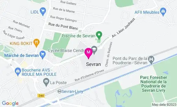 Localisation Dr Samira Stambouli Hachemi