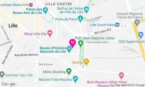 Localisation Dr Valerie Delobel Darnet