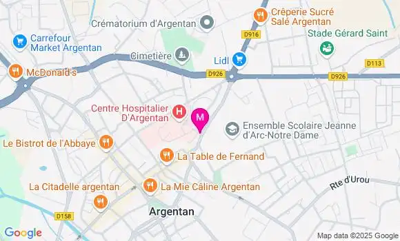 Localisation Dr Mathilde Cocain